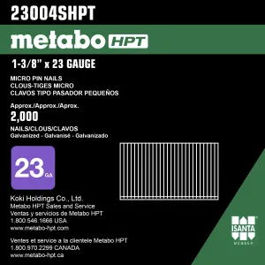 1.38" Pneumatic Nails 2000 Count