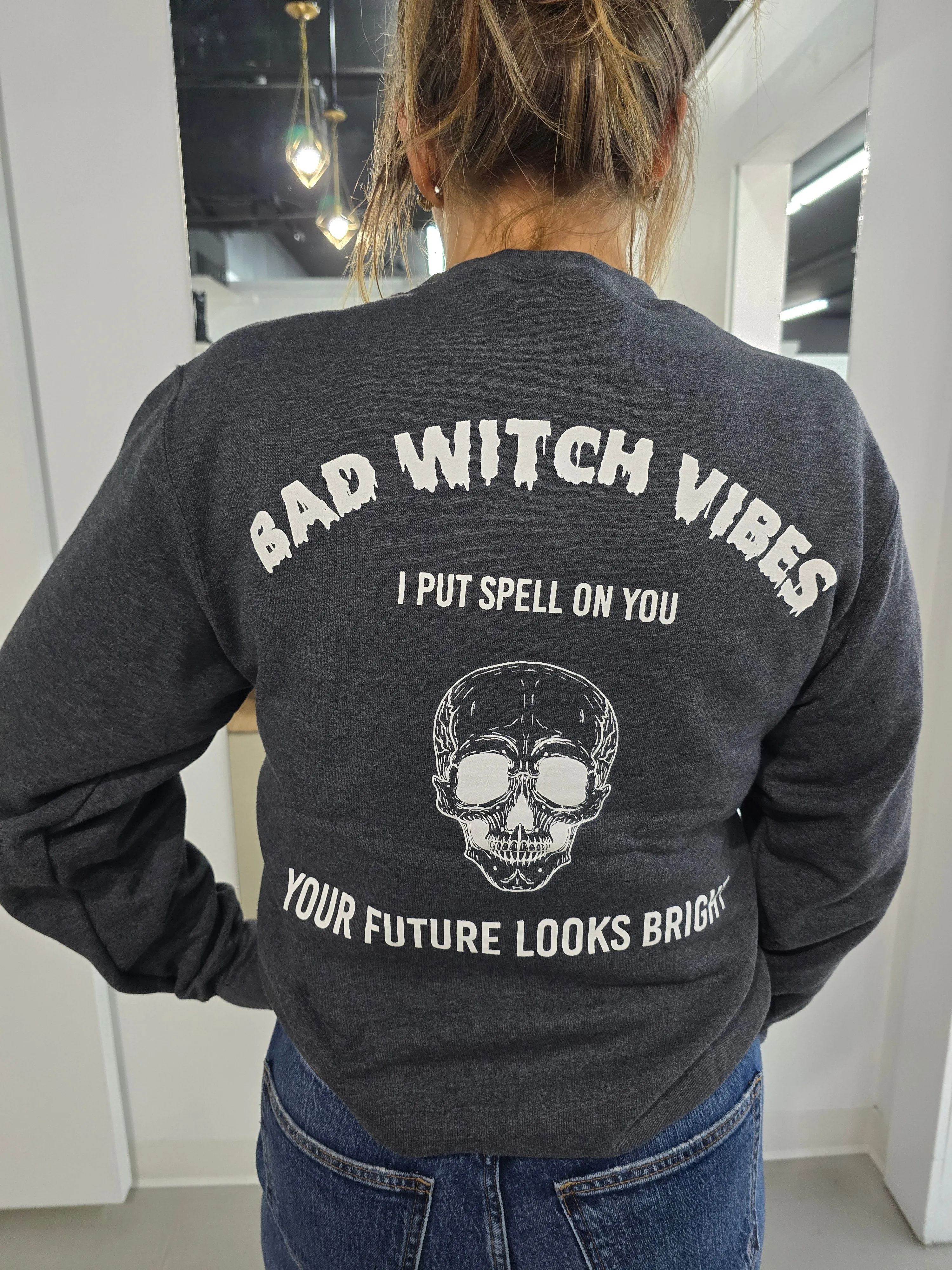Bad Witch Vibes Graphic Sweatshirt