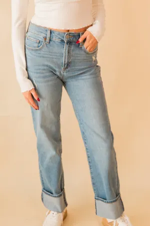 Benson High Rise Regular Straight Jean