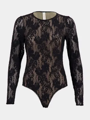 Black Lace Bodysuit