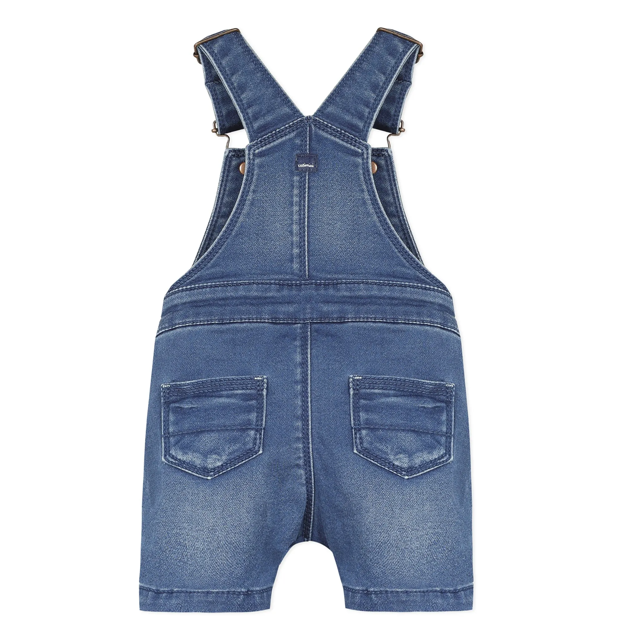 CATIMINI Denim short overalls
