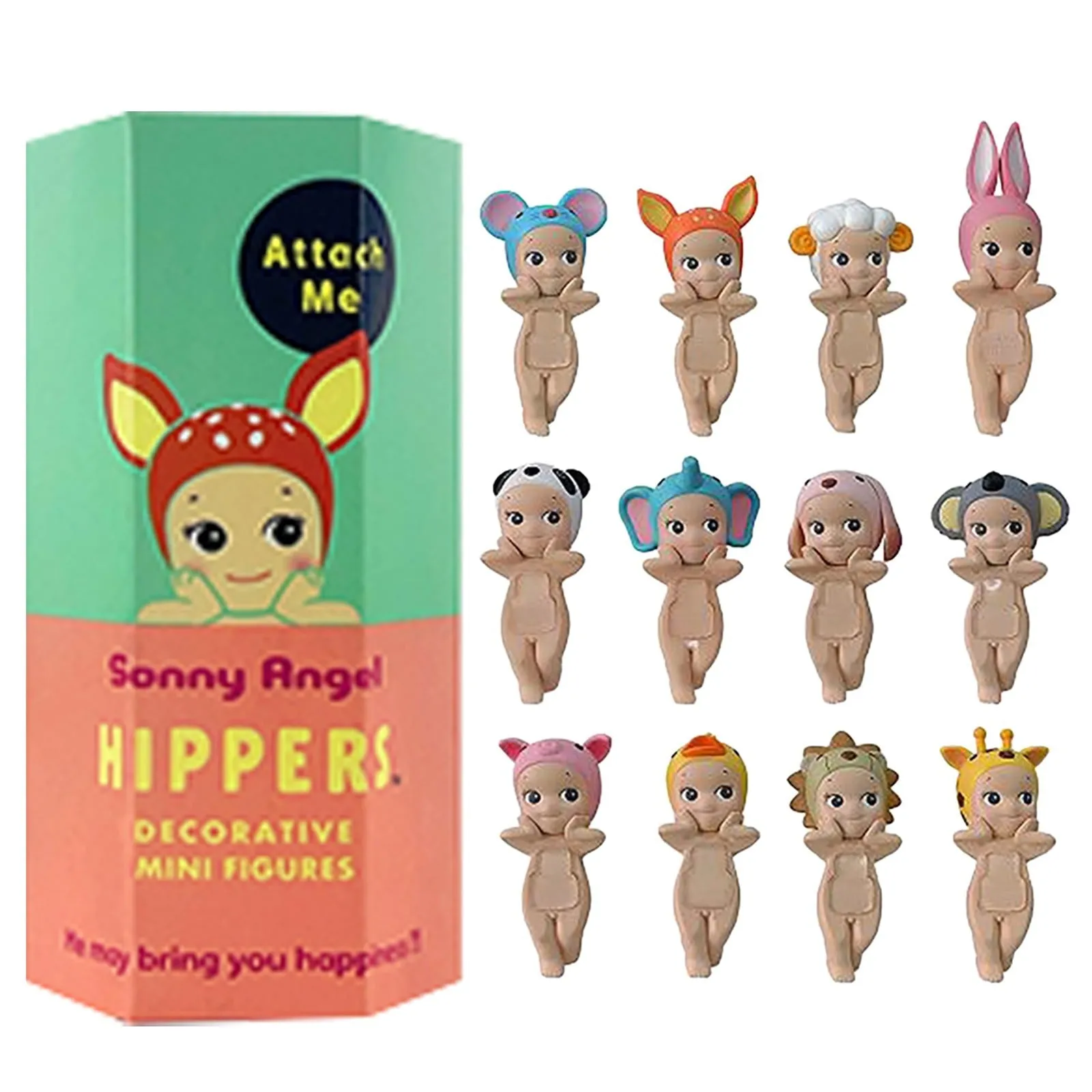 cozy Sonny Angel HIPPERS Cat Life Series - 18 Pcs Blind Box - Mini Figure Blind Box Clearance! HIPPERS Animal Series