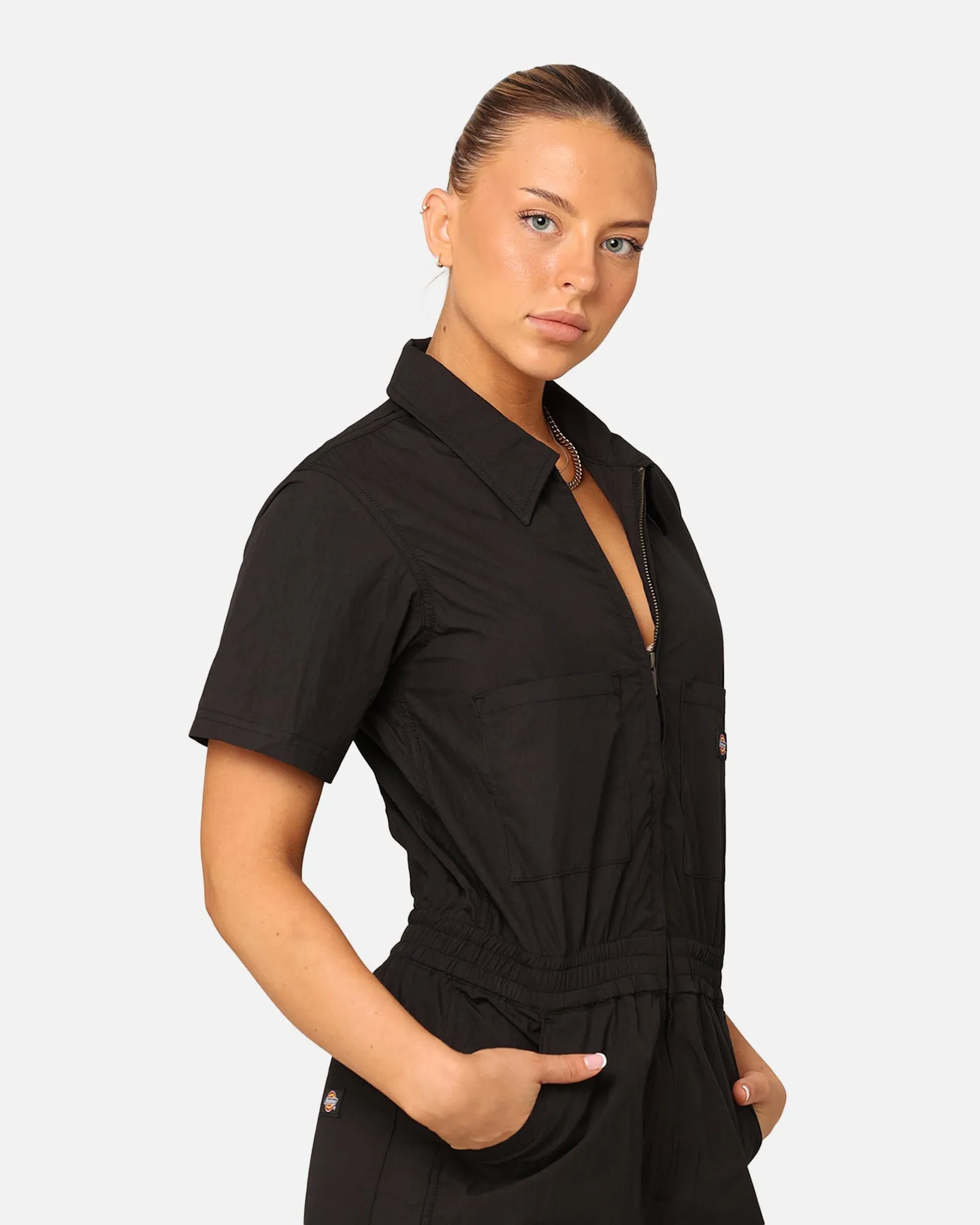 Dickies Women's Katy Overalls Black