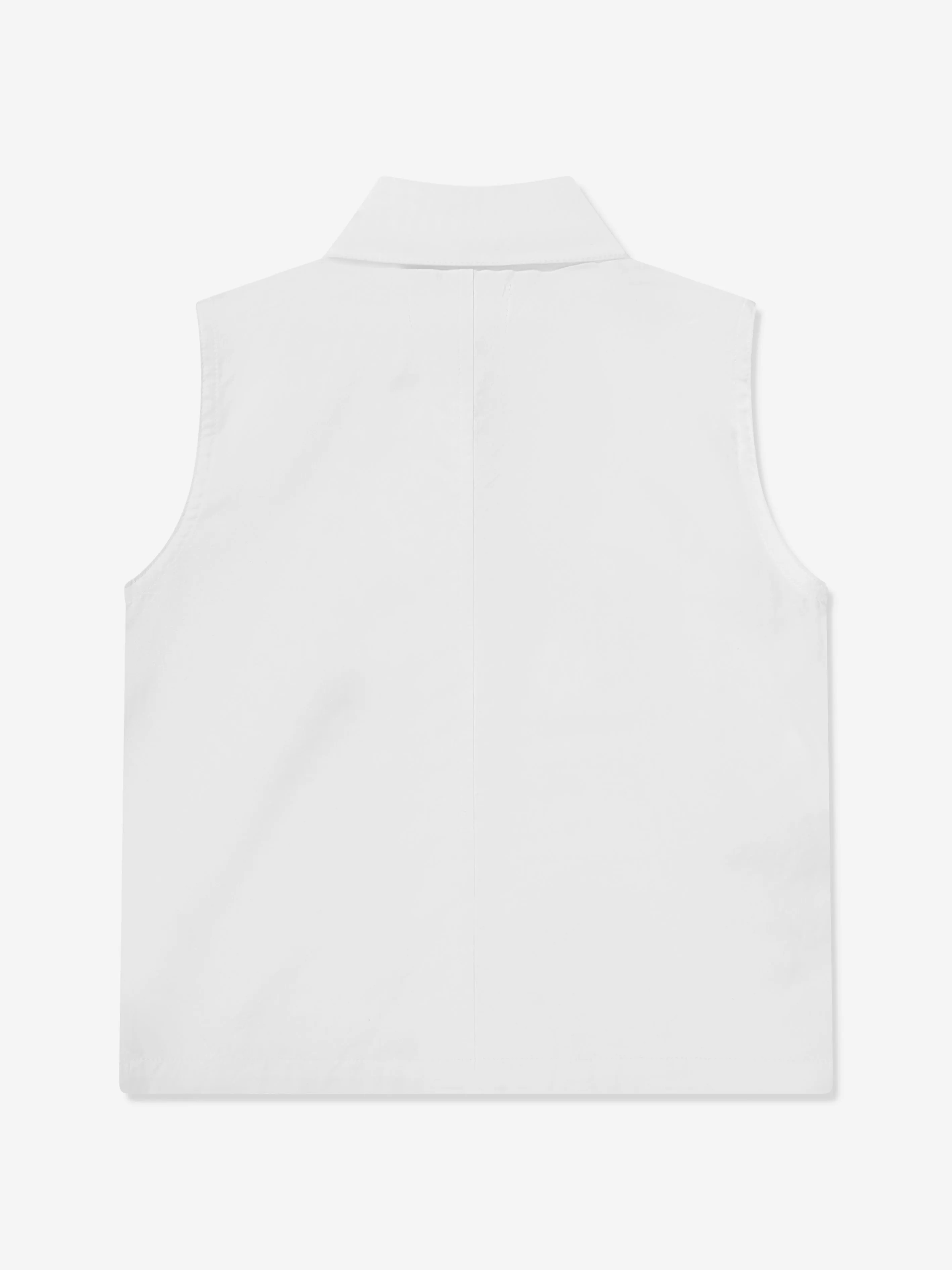 DL1961 Girls Simona Sleeveless Shirt in White