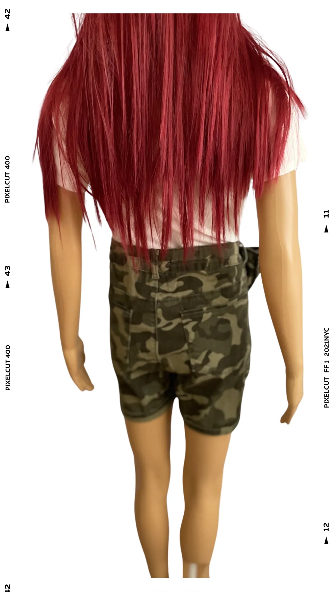 Dual Button Twill Shorts ROYALTY FOR ME