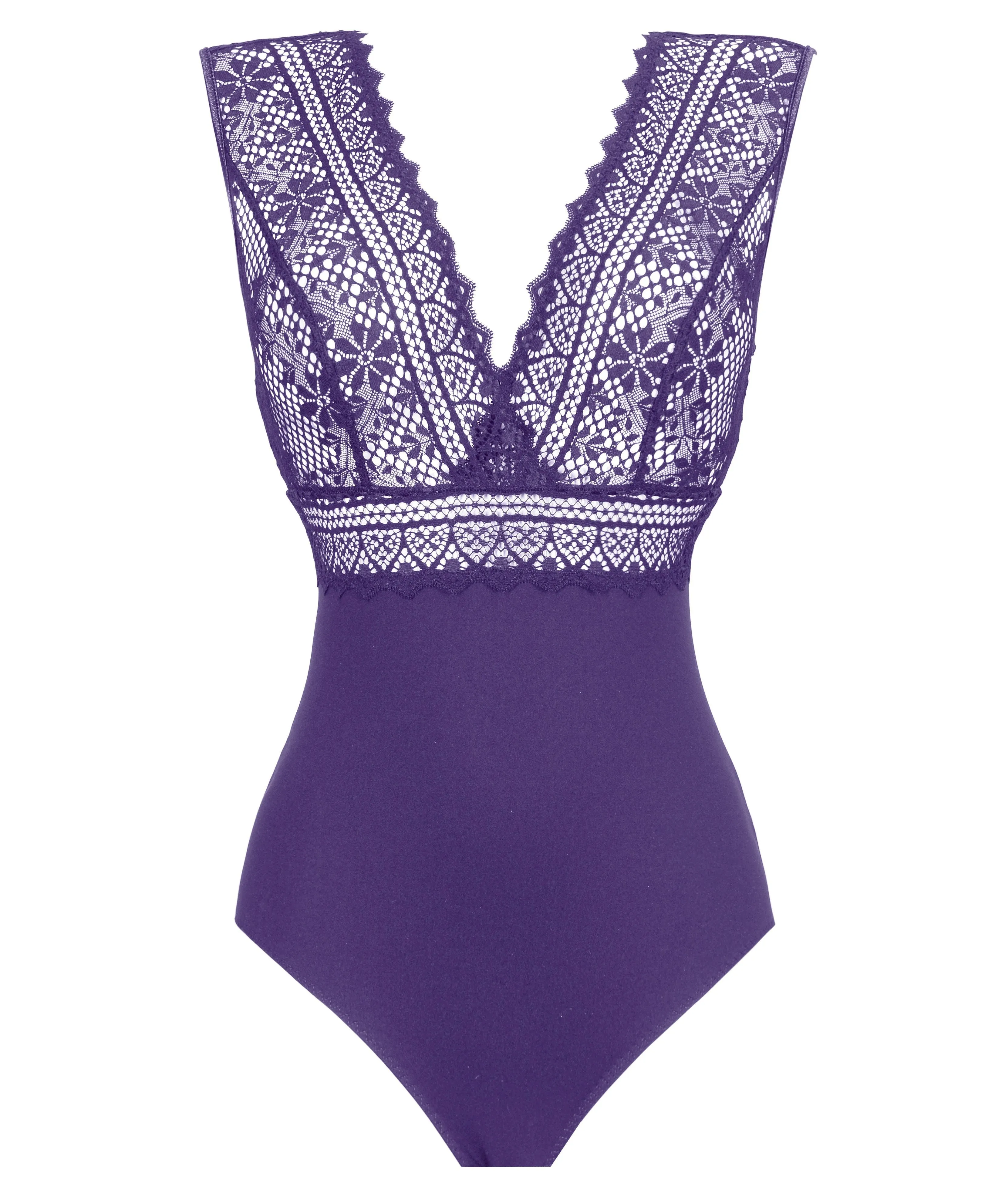 Empreinte Special Edition Cassiopee Dark Purple Bodysuit