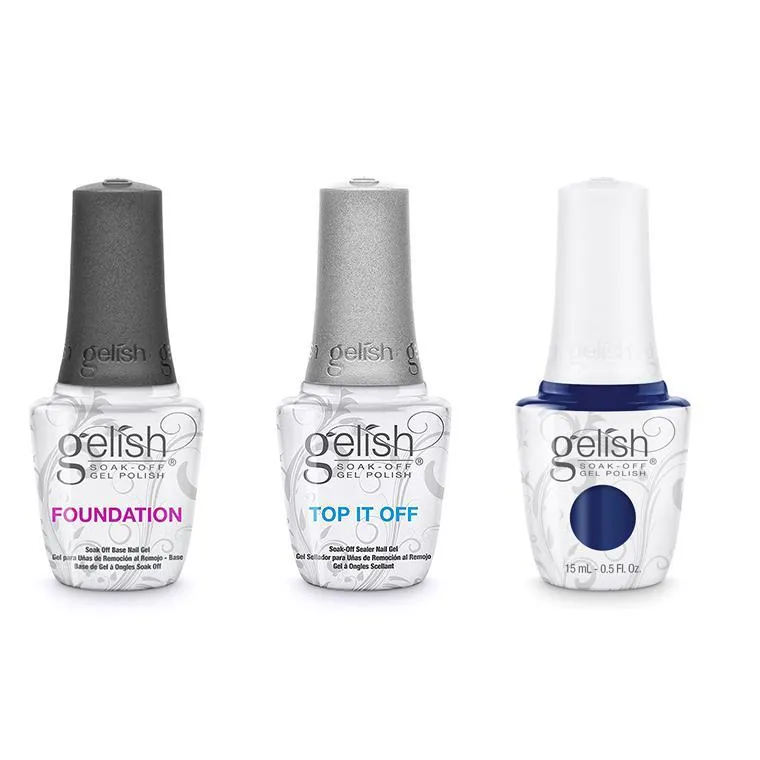 Gelish Combo - Base, Top & After Dark