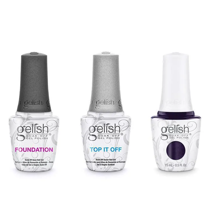 Gelish Combo - Base, Top & Deep Sea