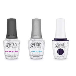 Gelish Combo - Base, Top & Deep Sea