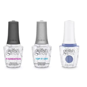 Gelish Combo - Base, Top & Up In The Blue