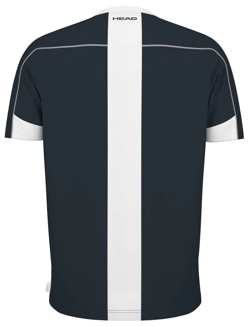 HEAD Play Tech Mens Padel T-Shirt - Navy