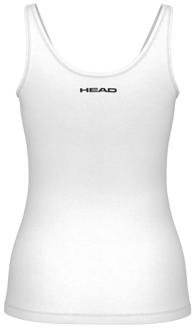 HEAD Spirit II Womens Padel Tank Top - White