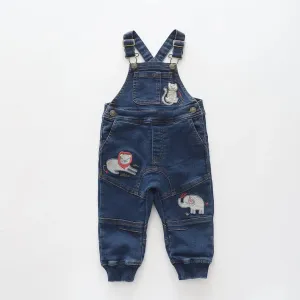 Jungle Cat, Baby Boys Overalls