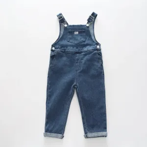 Kids' Blue Denim Overalls