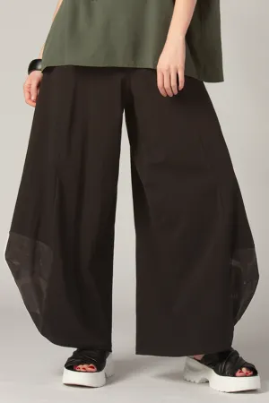 LUUKAA Dots Pant in Black Dots