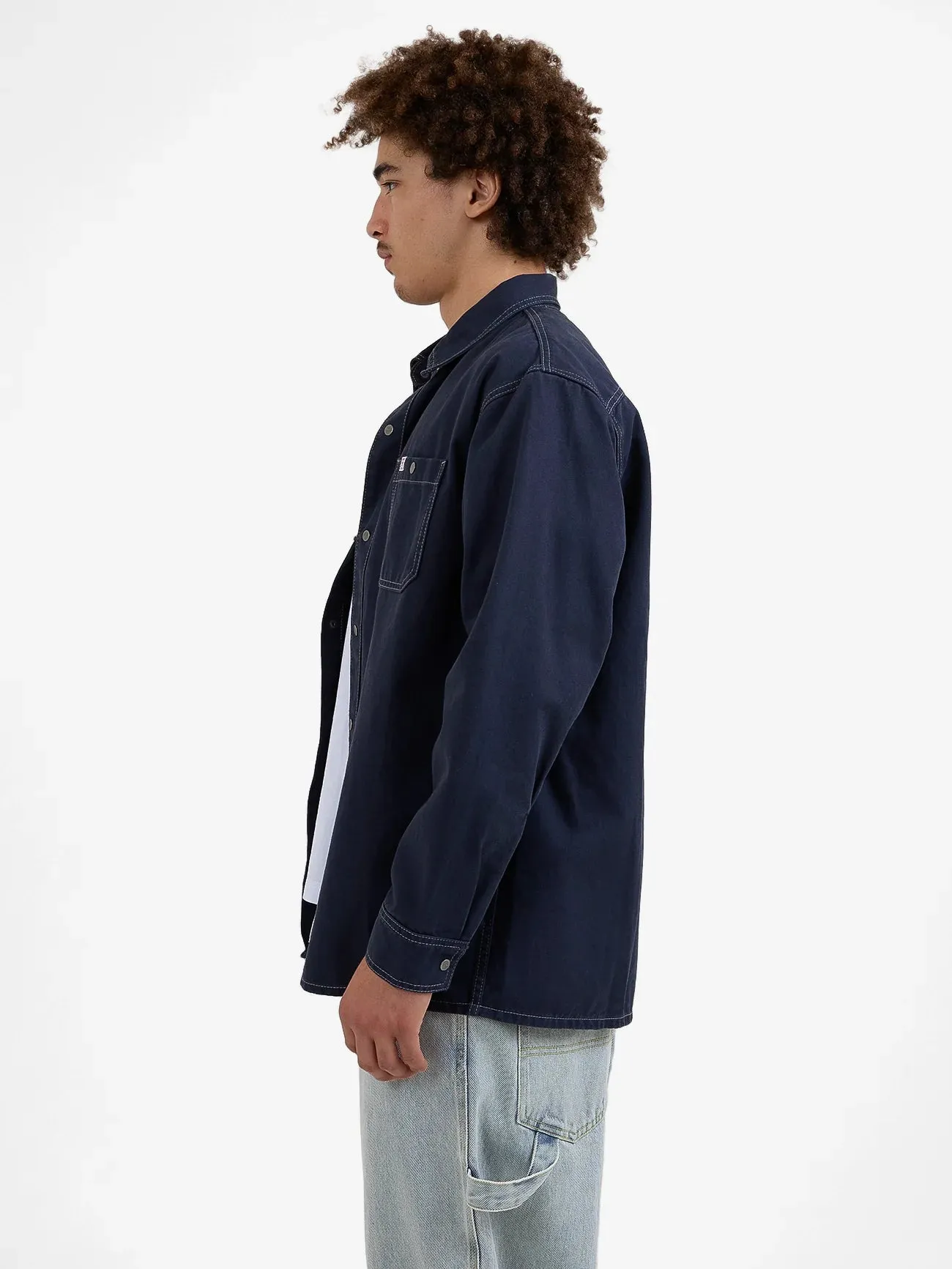 Men's Arachnid Overshirt - Black Iris