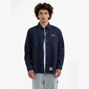 Men's Arachnid Overshirt - Black Iris