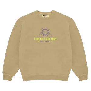 Men's Leave Only Good Vibes Crew Sweatshirt