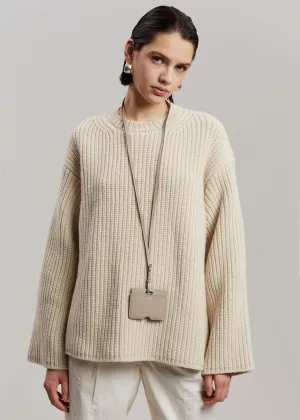 Nanushka Maura Sweater - Beige