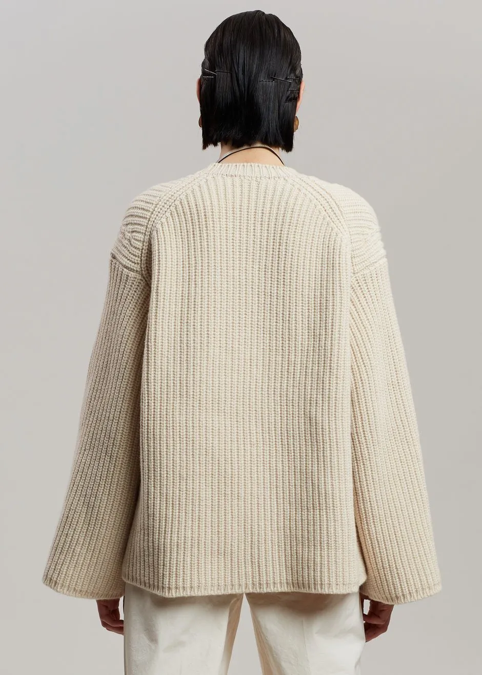 Nanushka Maura Sweater - Beige