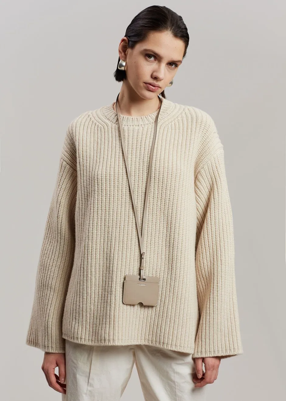Nanushka Maura Sweater - Beige