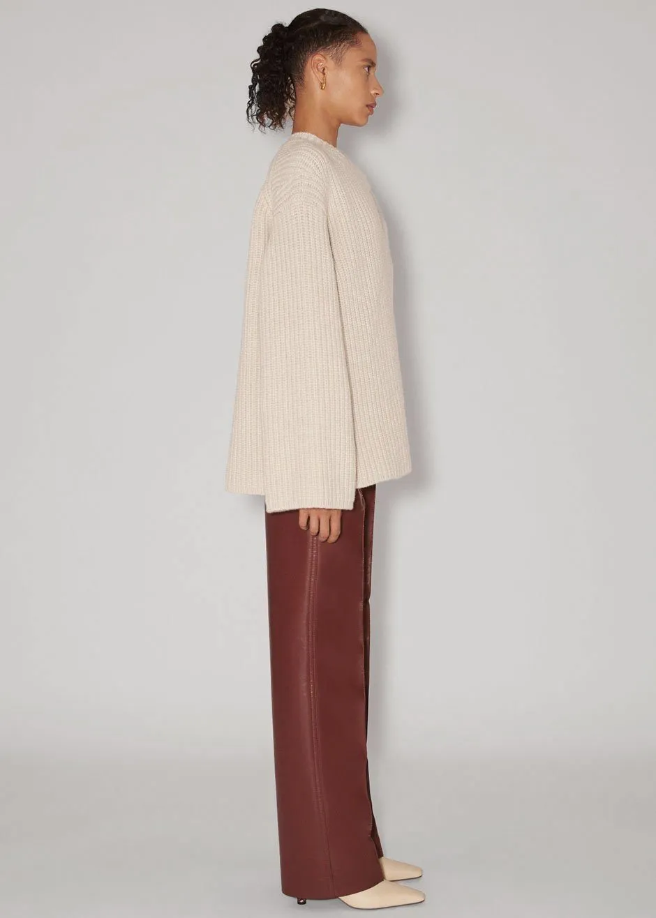 Nanushka Maura Sweater - Beige