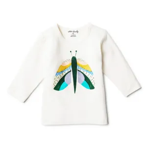 ORGANIC FLUTTER BY LONG SLEEVE TOP