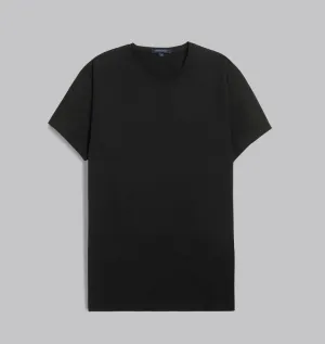 Premium Round-Neck Tshirt  - BLACK