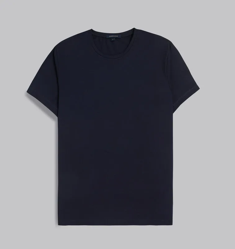 Premium Round-Neck Tshirt  - DARK NAVY
