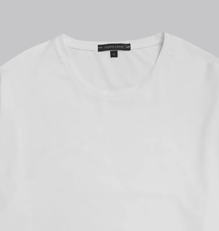 Premium Round-Neck Tshirt  - OFF WHITE