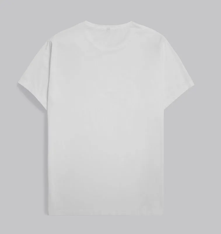 Premium Round-Neck Tshirt  - OFF WHITE