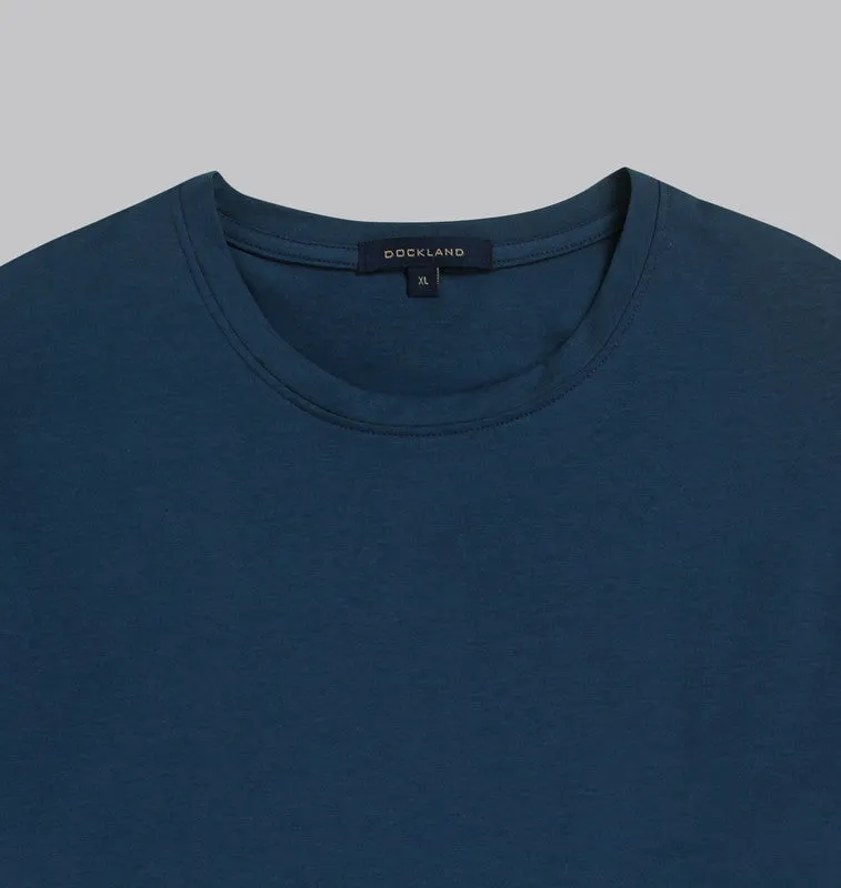 Premium Round-Neck Tshirt  - PETROL- Available in store