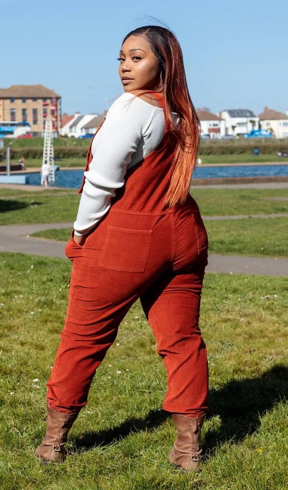 Rust Dungarees