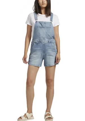Silver Jeans Relaxed Fit Shortalls | Indigo