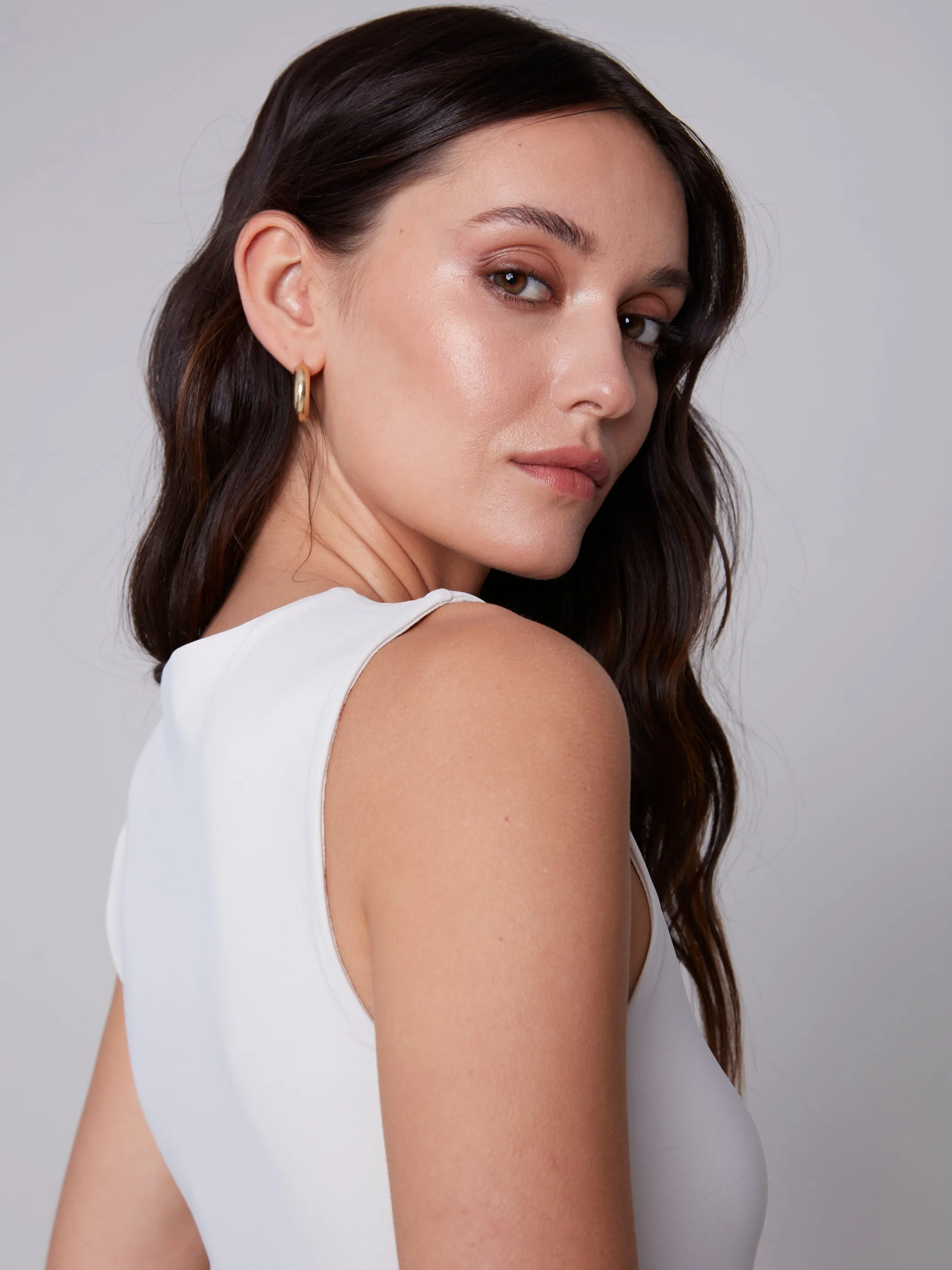 Sleeveless RIB Top