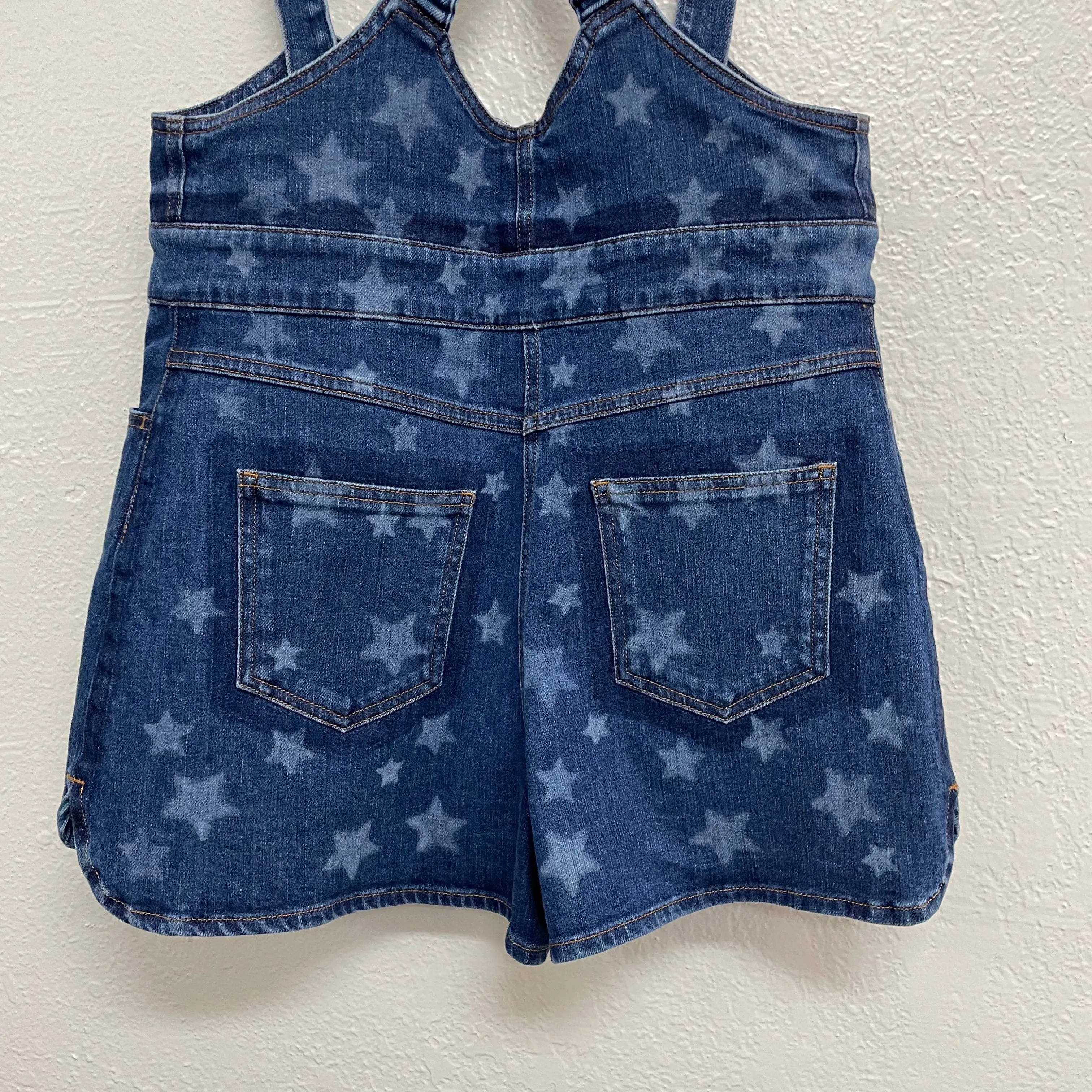 Star Print Overalls