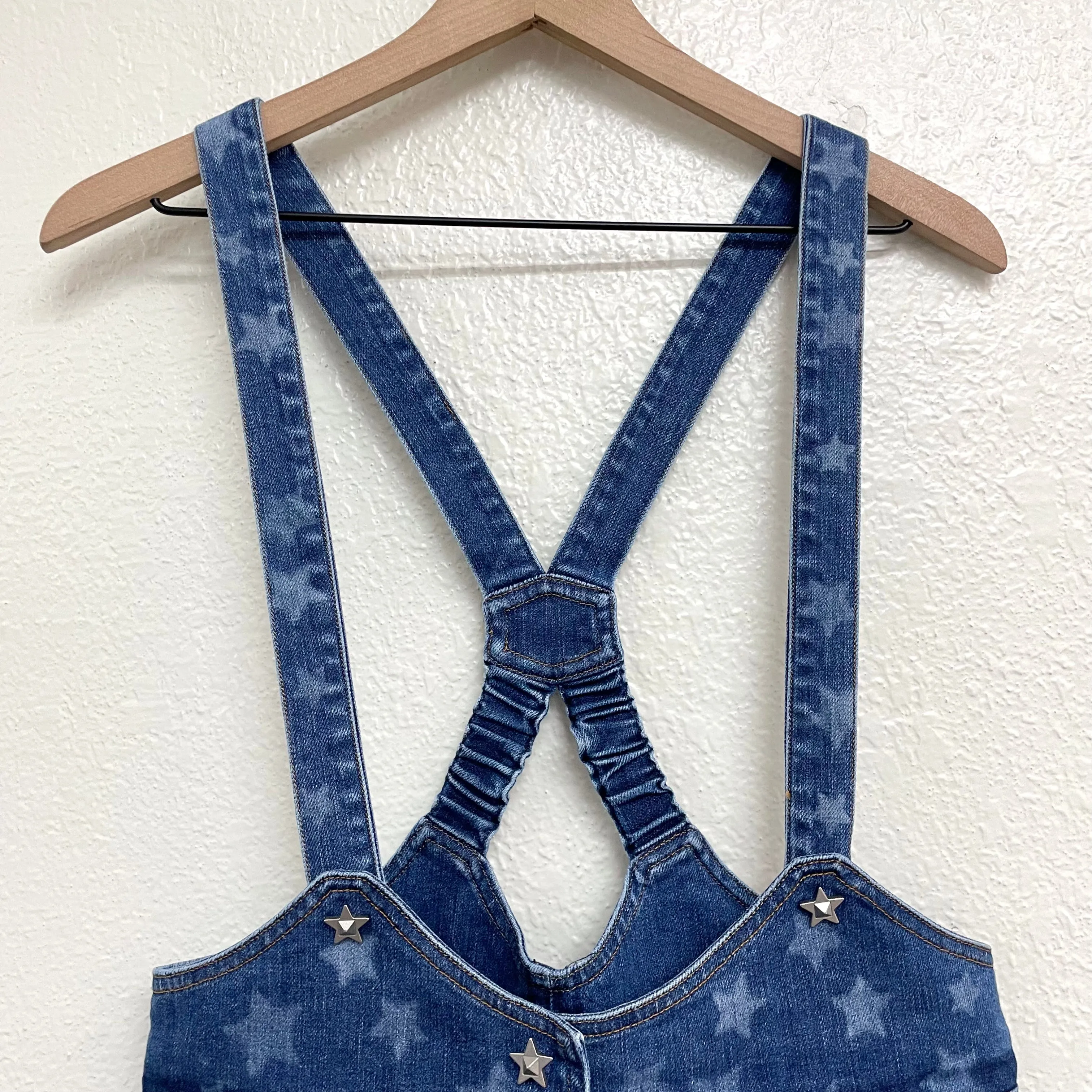 Star Print Overalls