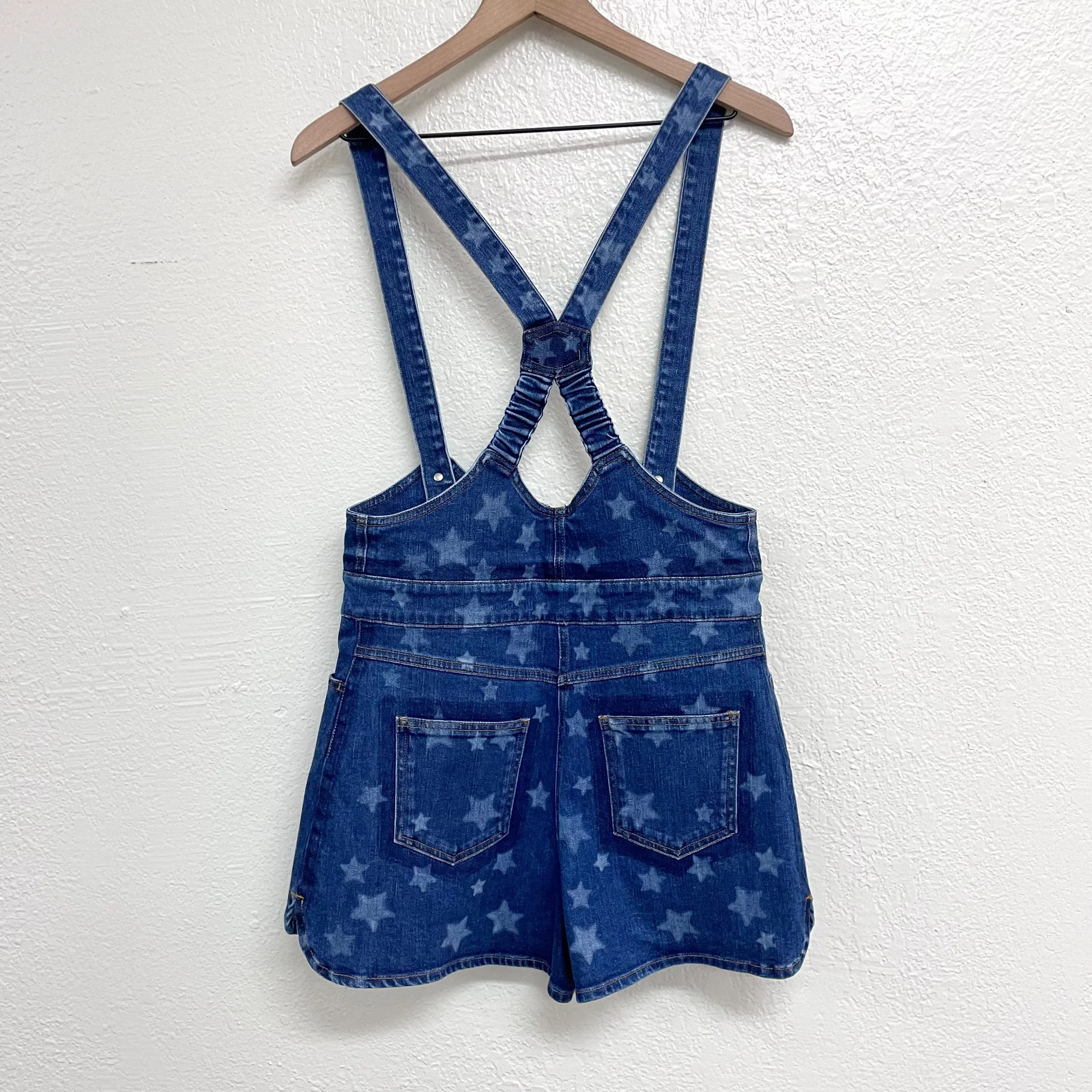 Star Print Overalls