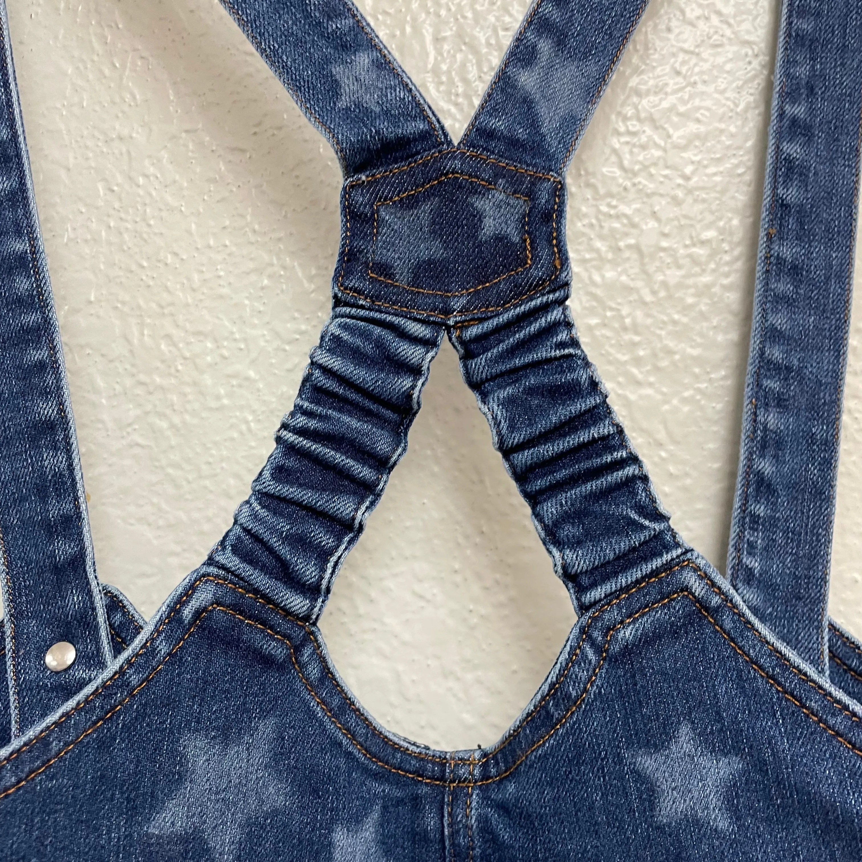 Star Print Overalls