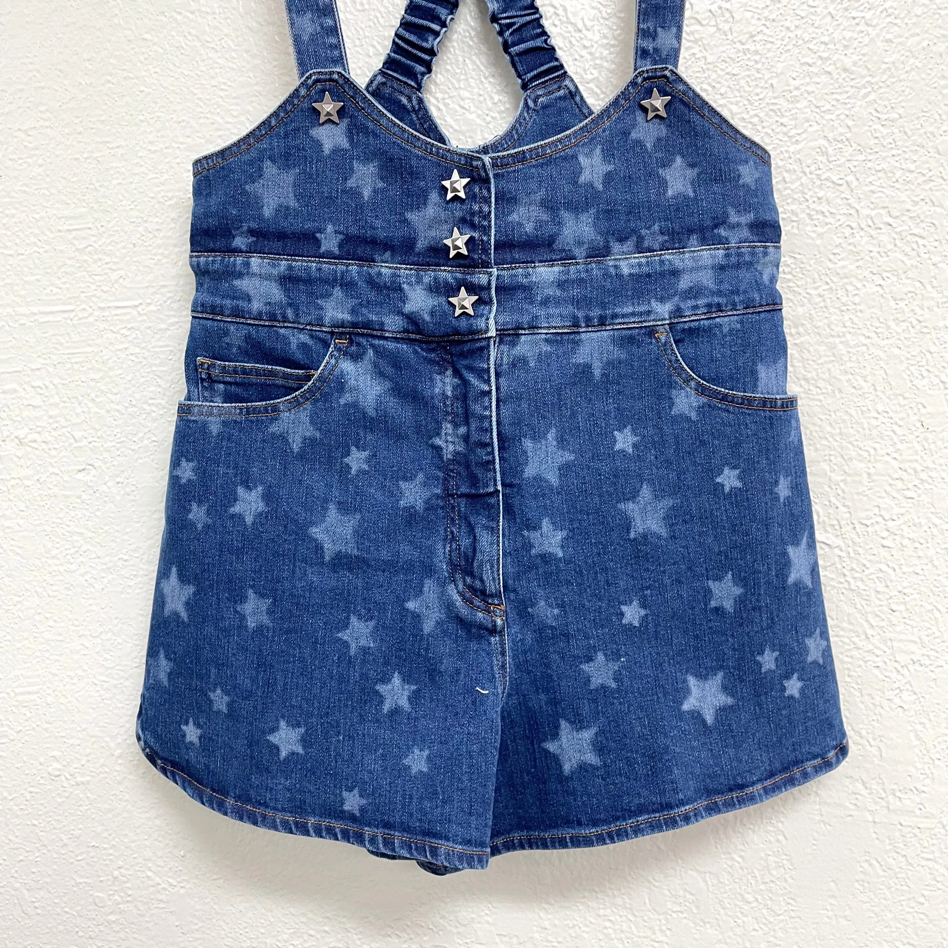 Star Print Overalls
