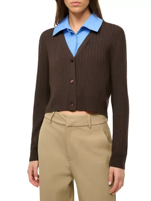 Staud Wallis Collared Sweater