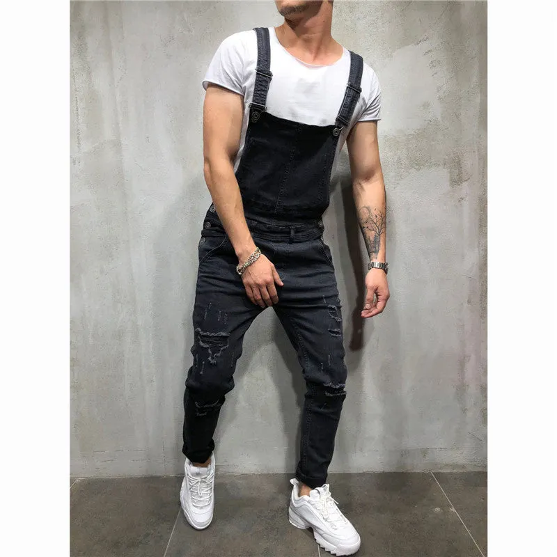 West Louis High Street Trending Denim Overall
