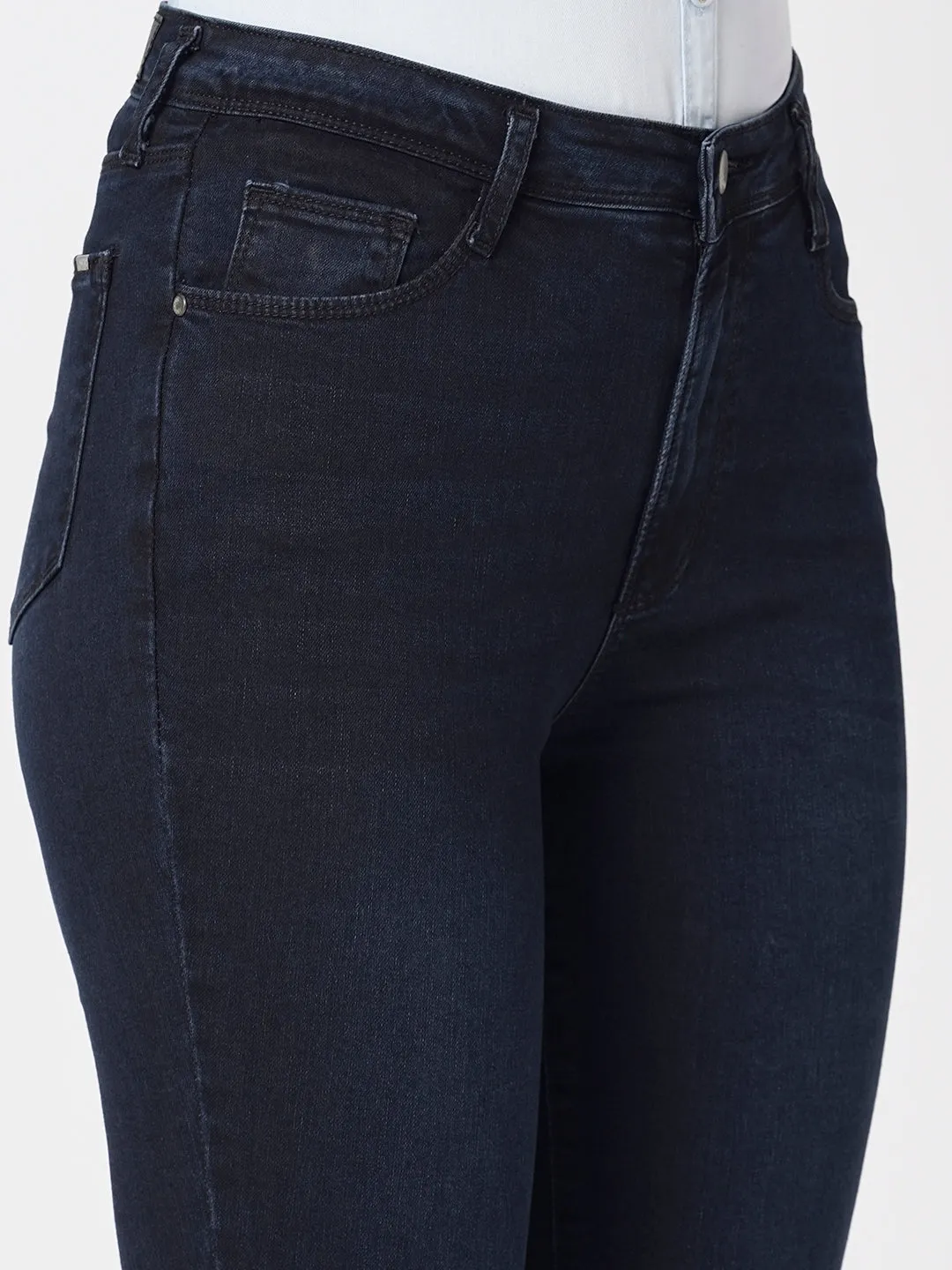 Women Sky High-Rise Skinny Fit Jeans