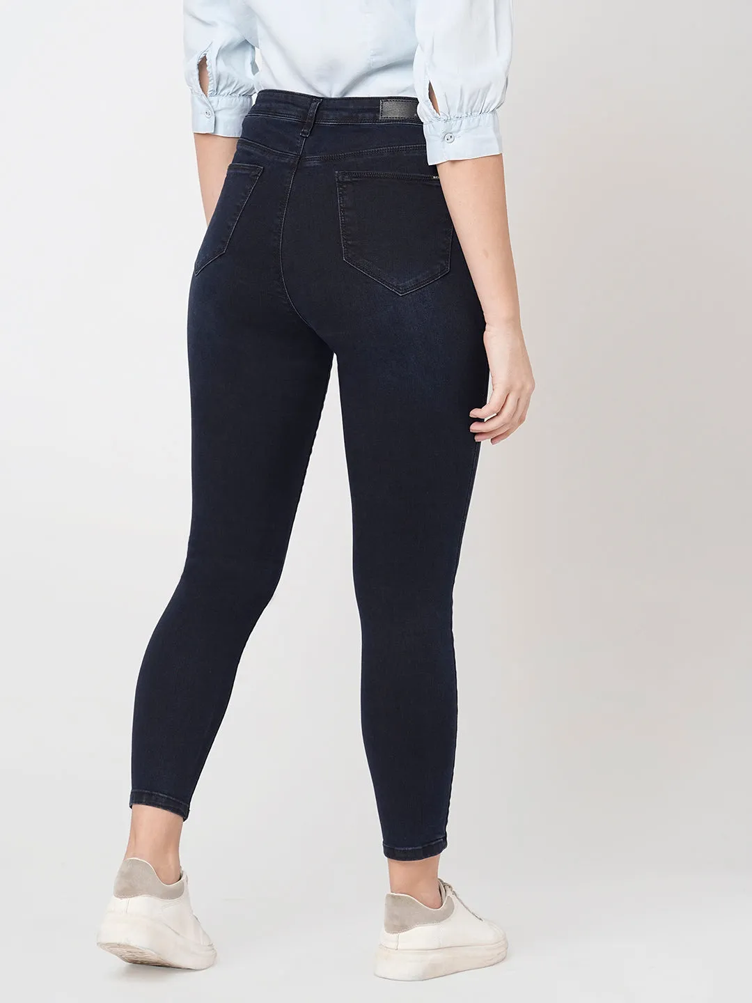 Women Sky High-Rise Skinny Fit Jeans