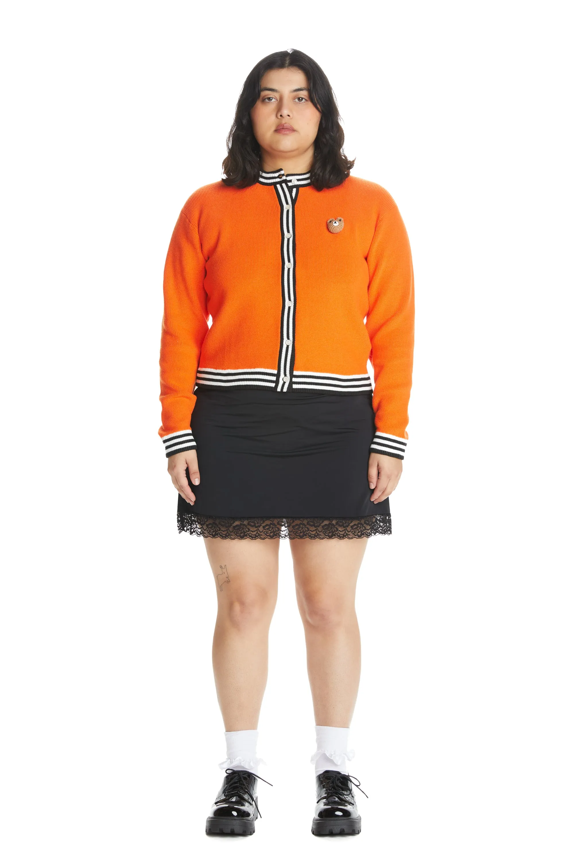 Women's Recycled Sweater Bear Cardigan