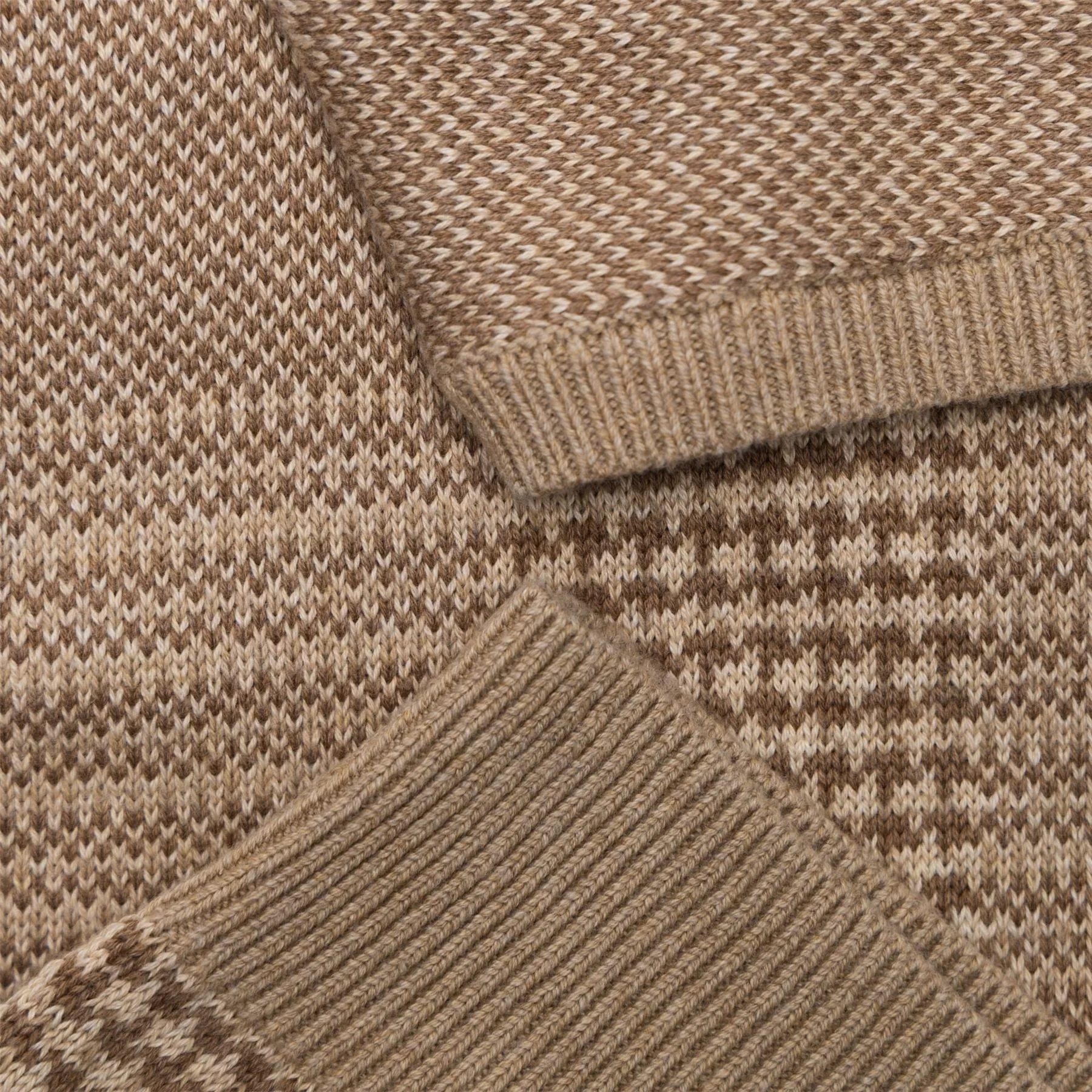 x TRENDYGOLF Cotton Blend Vest Tan Multi - SS24