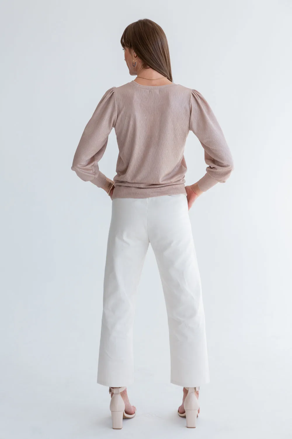 Zoe Top Gold Shimmer